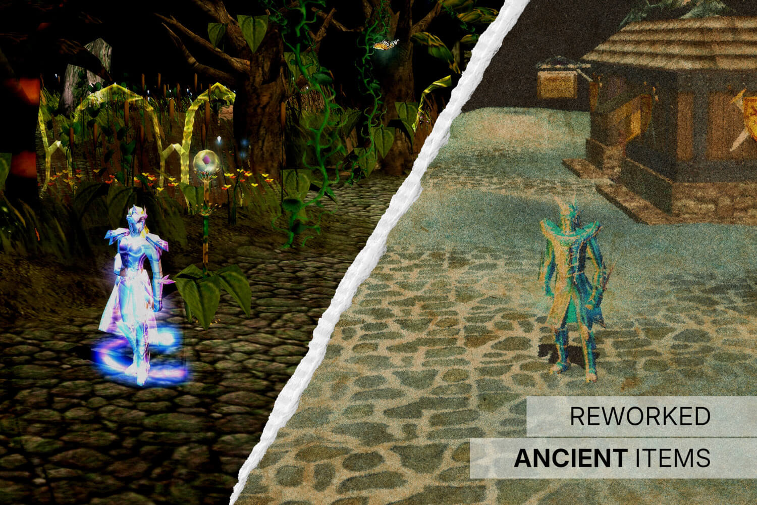 Reworked ancient item sets